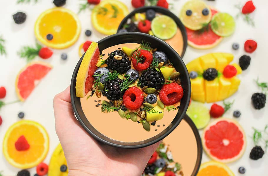 Refreshing Fruit Salad Wallpaper