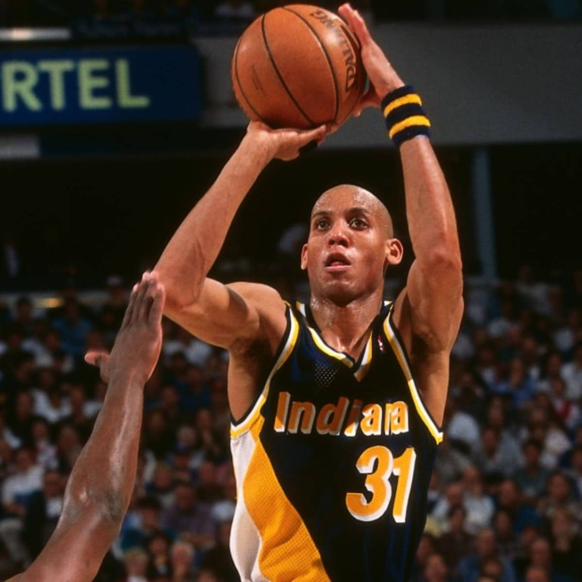 Reggie Miller Indiana Shoot Wallpaper