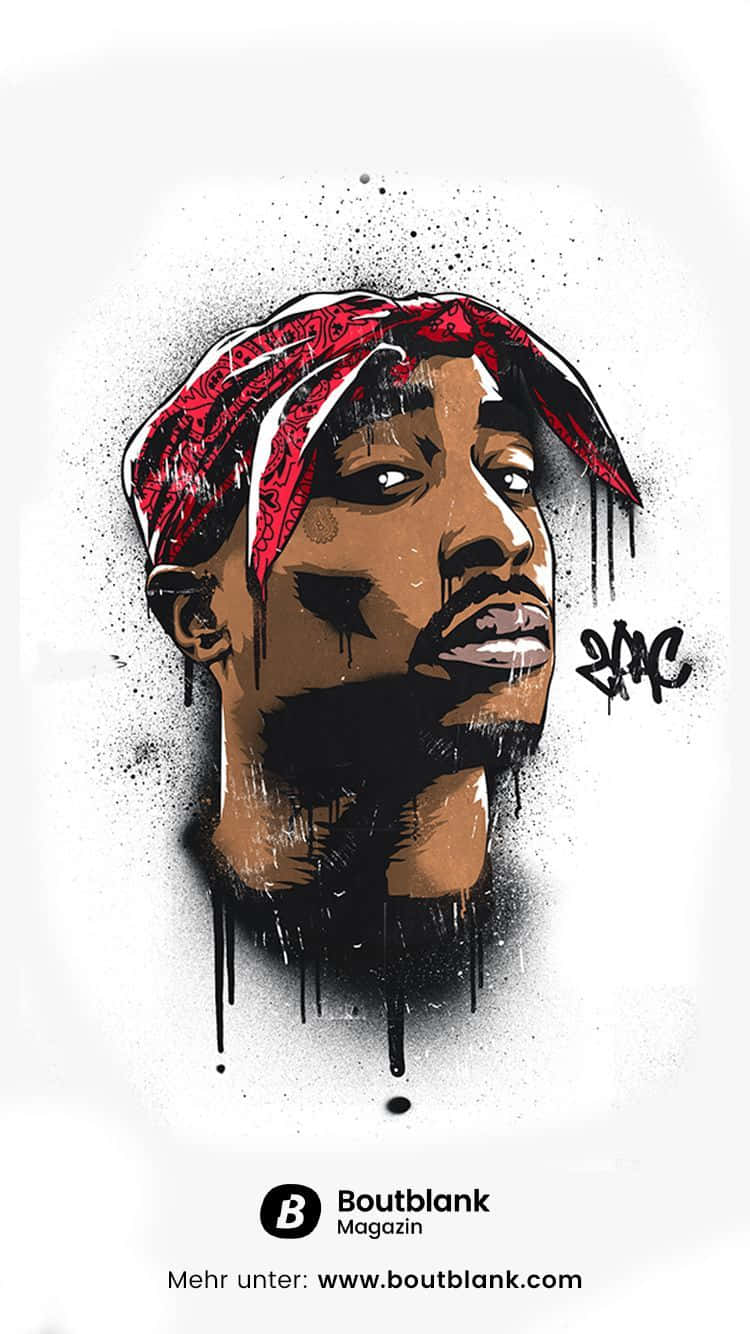 Remembering Tupac With The Iconic Tupac Iphone Wallpaper