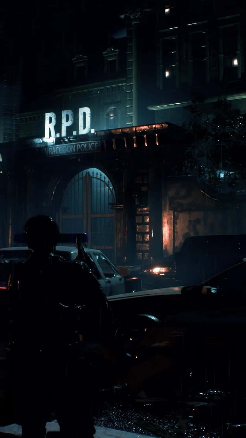 Resident Evil Iphone Rpd Building Wallpaper