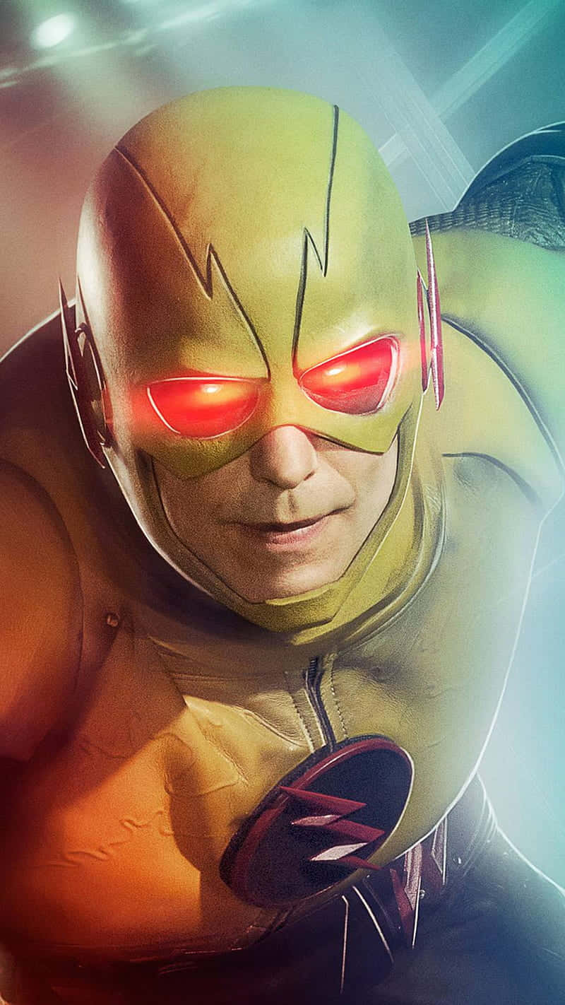 Reverse Flash Intense Gaze Wallpaper