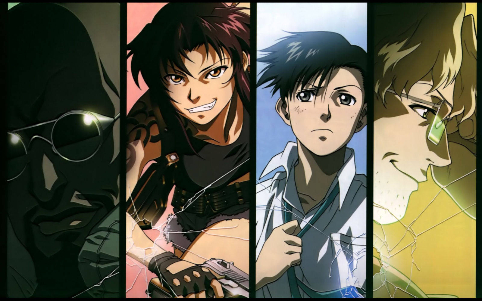 Revy And Other Characters Wallpaper