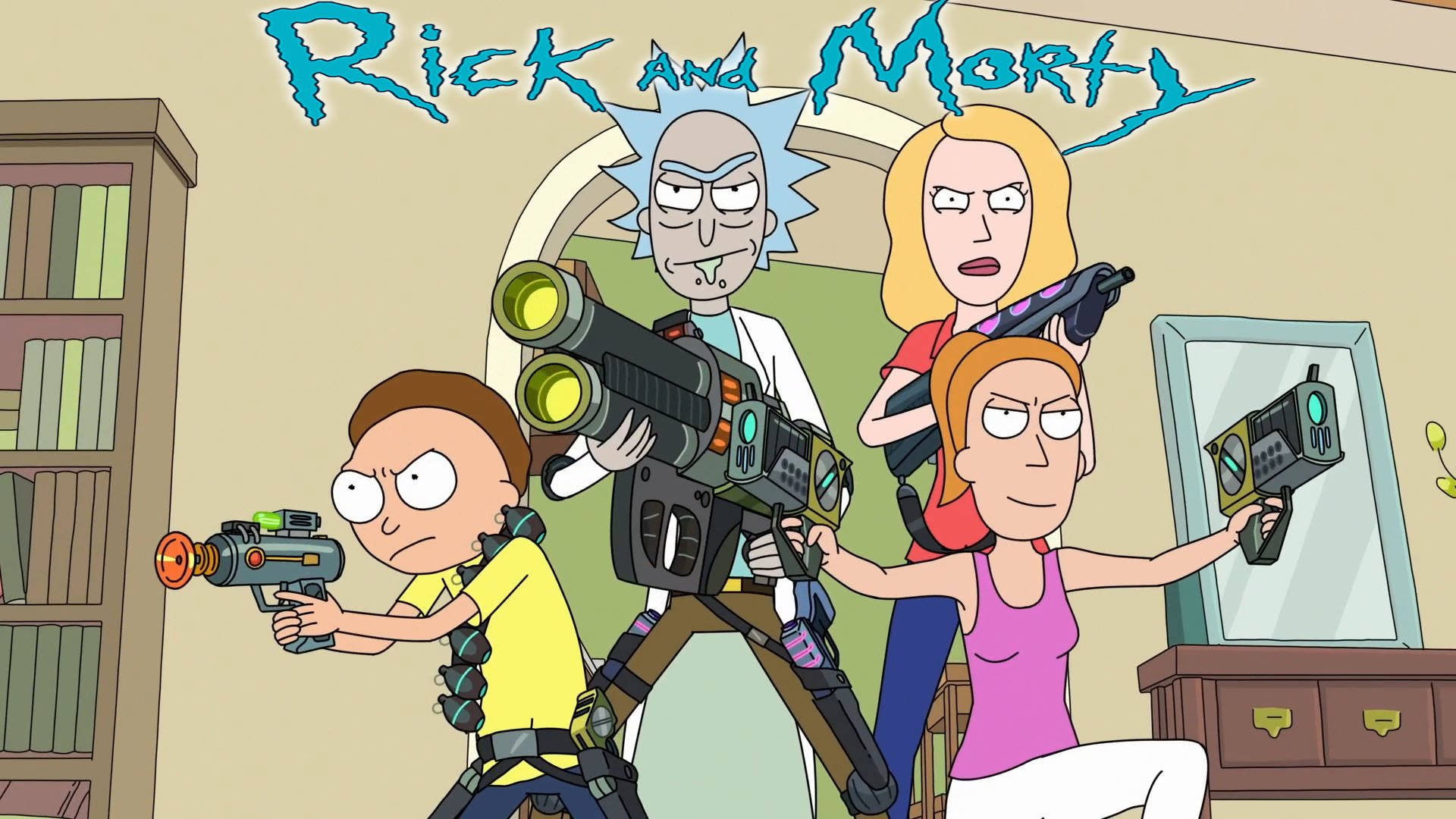 Rick And Morty Family Wallpaper