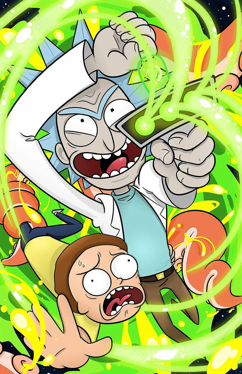 Rick And Morty Phone Wallpaper Wallpaper