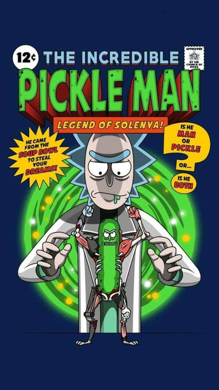 Rick Sanchez And Pickle Rick Wallpaper