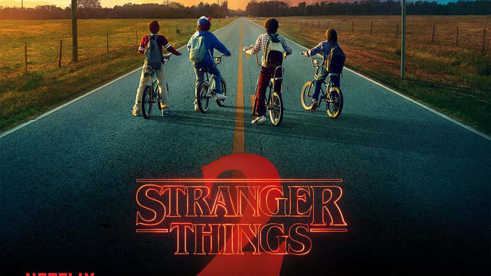 Ride To The Upside Down - Straight From Hawkins, Indiana Wallpaper