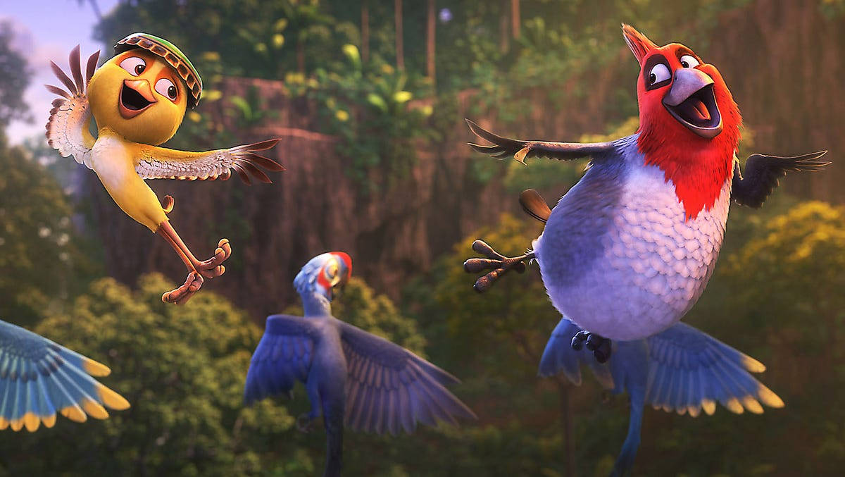 Rio 2 Characters Dancing Wallpaper