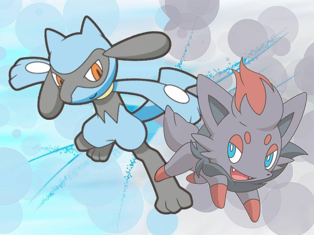 Riolu And Zorua Wallpaper