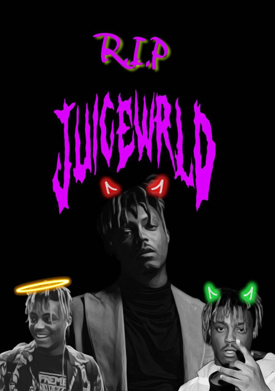 Rip Juice Wrld Art Phone Wallpaper