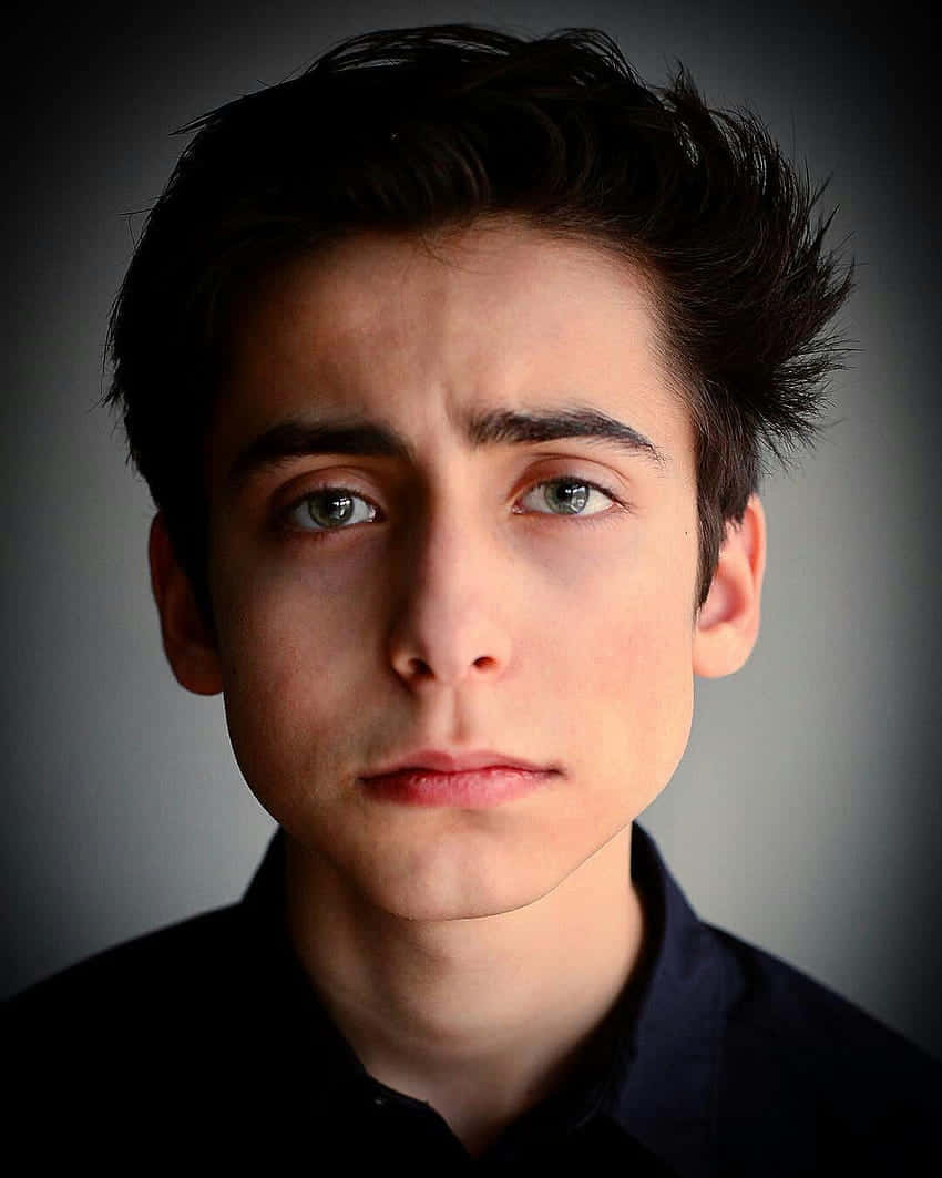 Rising Star Aidan Gallagher Takes Hollywood By Storm Wallpaper