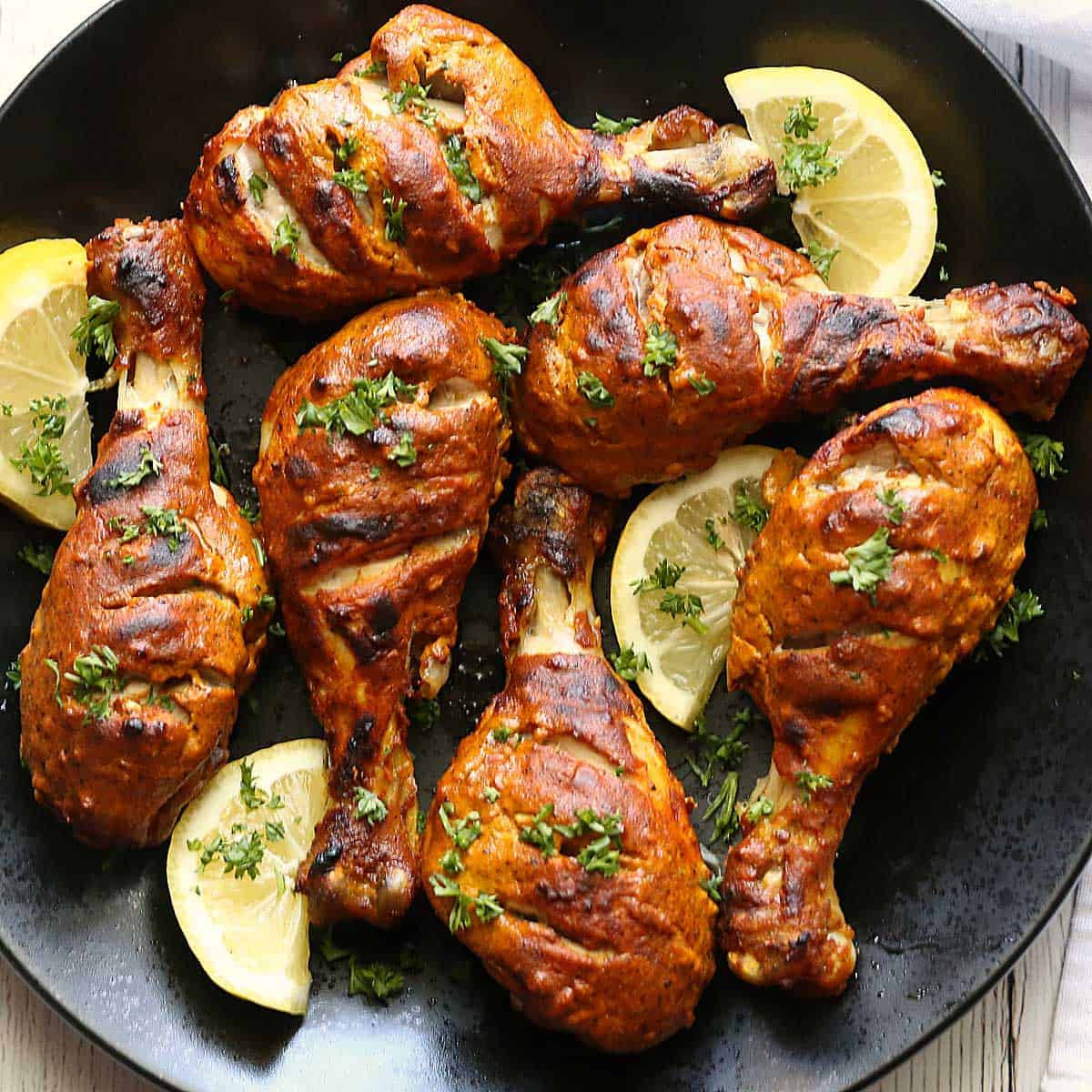 Roasted Chicken Tandoori Legs Wallpaper