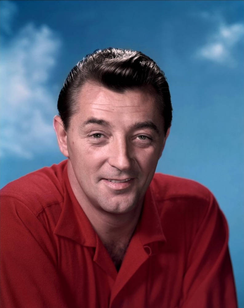 Robert Mitchum Sky Background Wallpaper