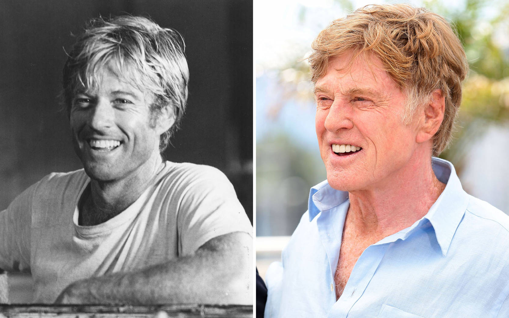 Robert Redford Young And Old Photos Wallpaper