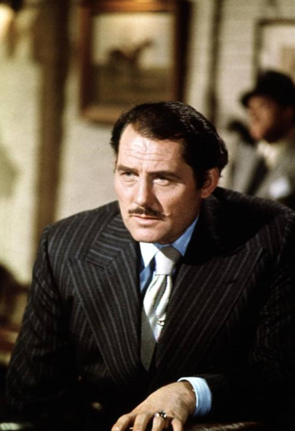 Robert Shaw Stripe Suit Wallpaper