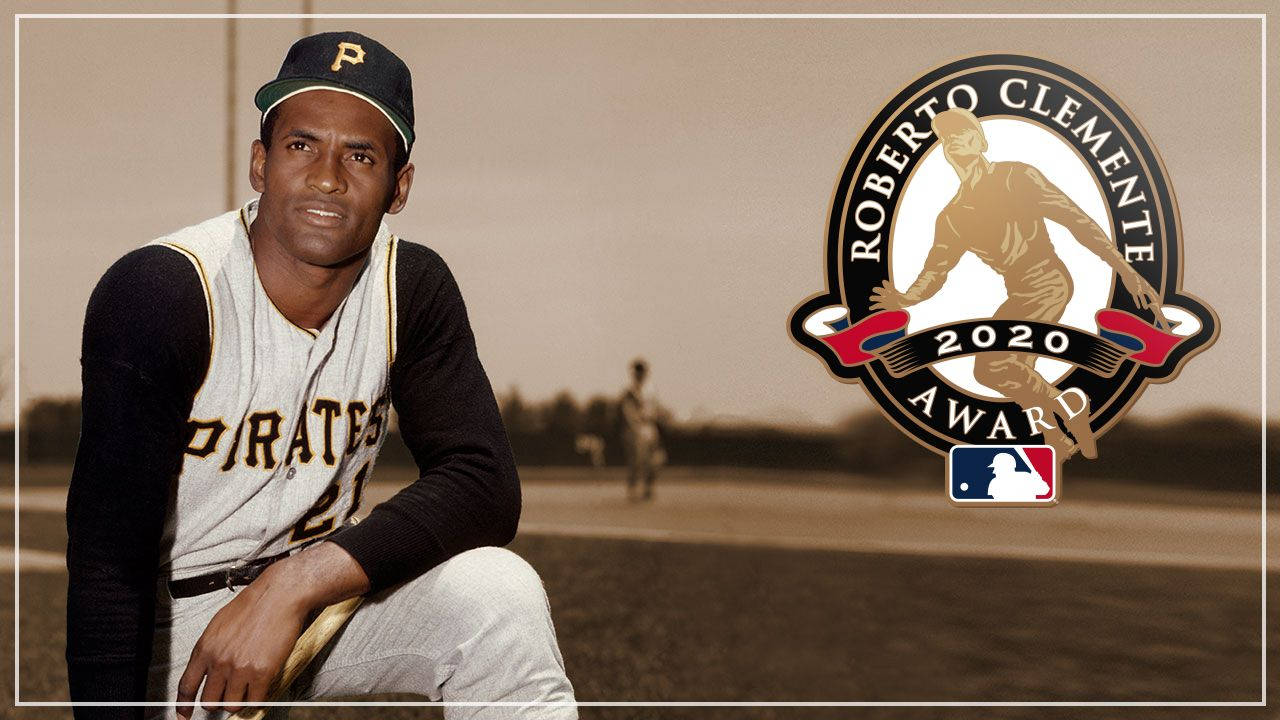 Roberto Clemente Award Poster Wallpaper