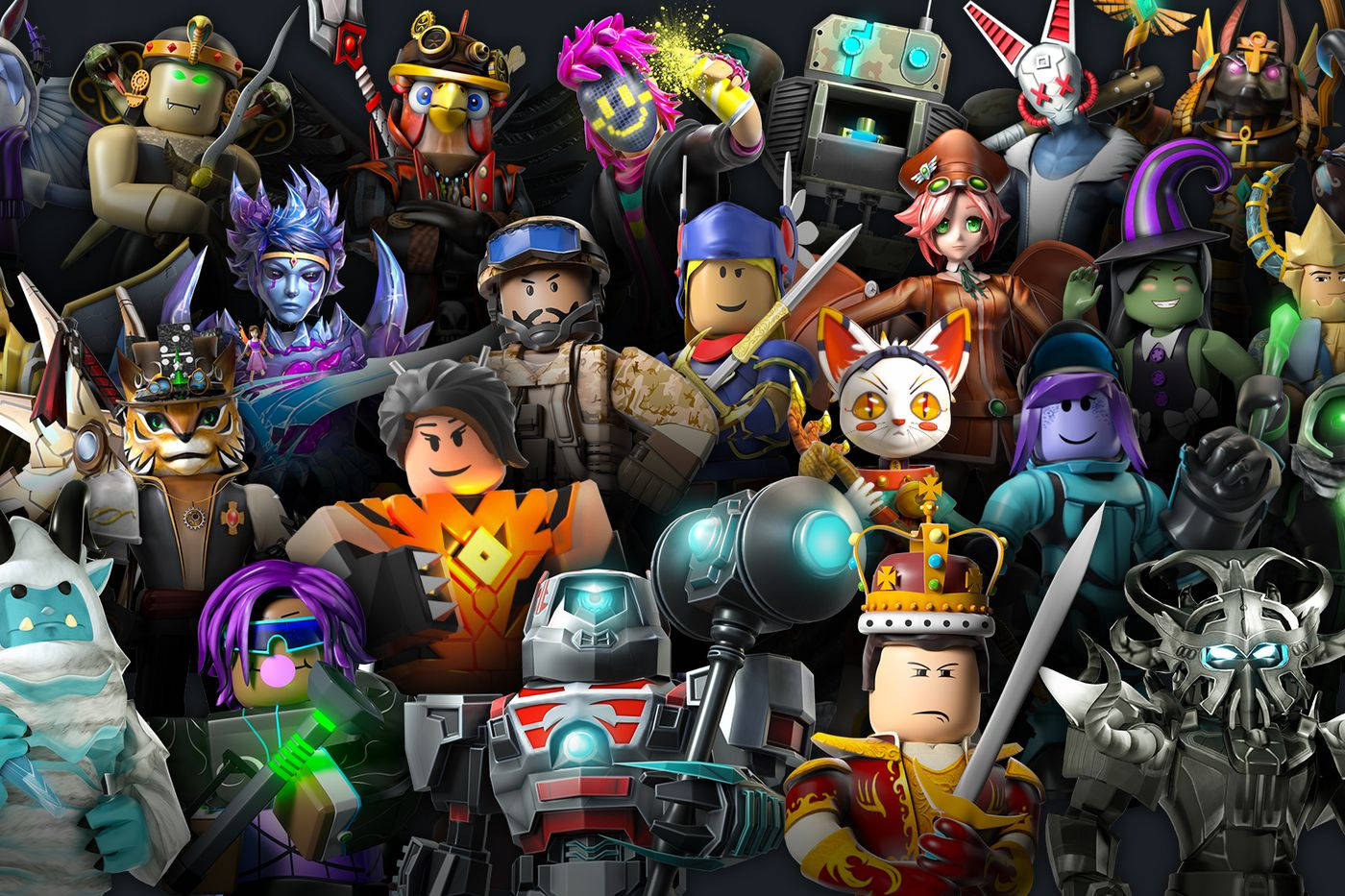 Roblox Characters Game Wallpaper