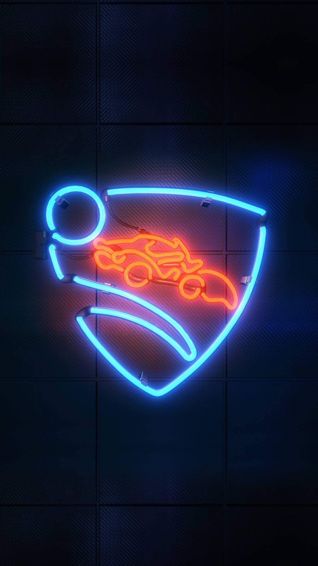 Download free Rocket League Phone Neon Aesthetic Sign Wallpaper -  MrWallpaper.com