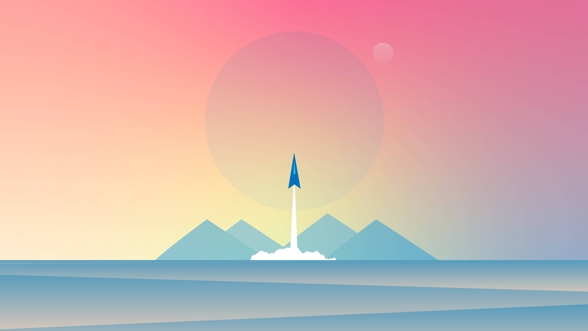 Background wallpaper 4k - Rocket launch - Heroscreen Wallpapers