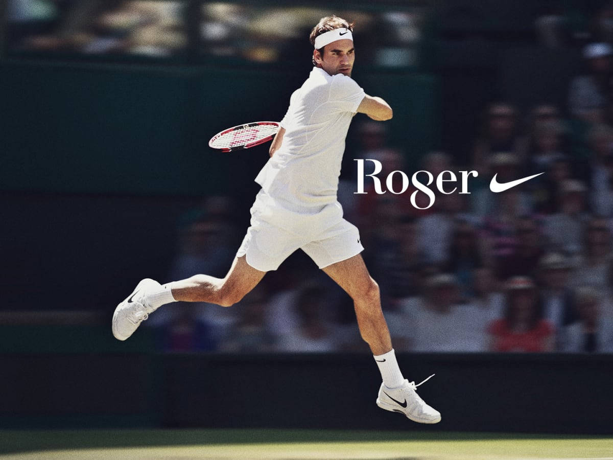 Roger Federer Nike Model Wallpaper