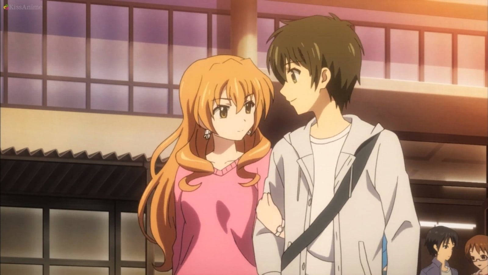 Download free Romantic Anime Couples Golden Time Date Wallpaper -  MrWallpaper.com