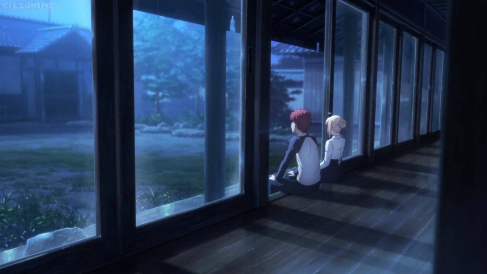 Romantic Anime Couples Shirou Saber Wallpaper
