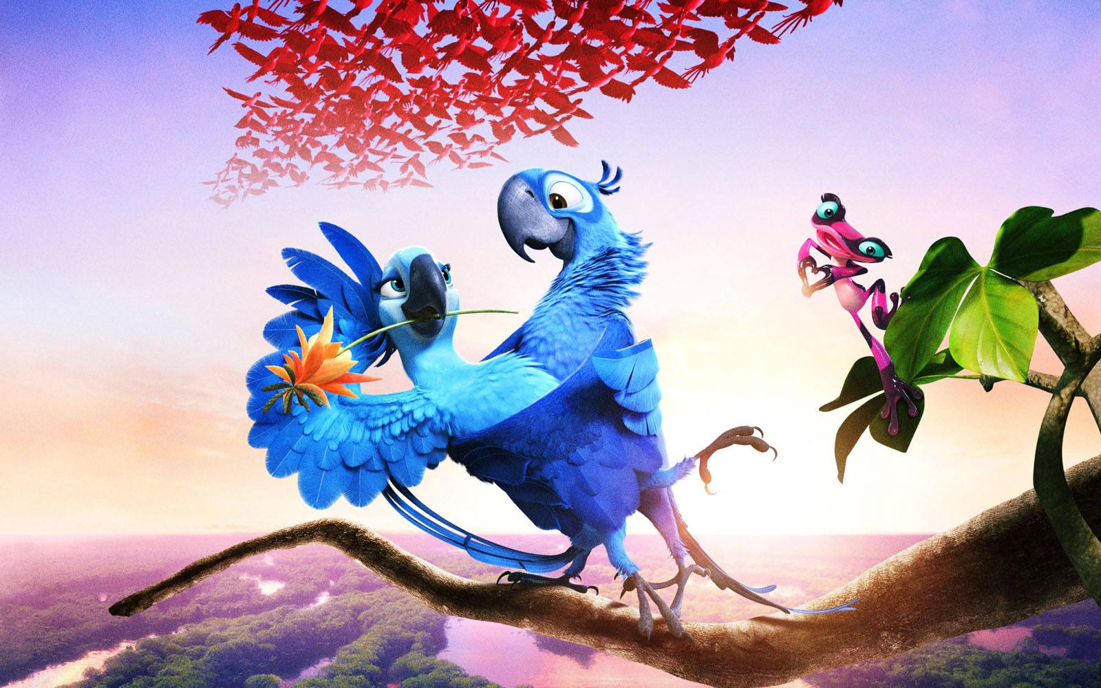 Romantic Rio 2 Poster Wallpaper