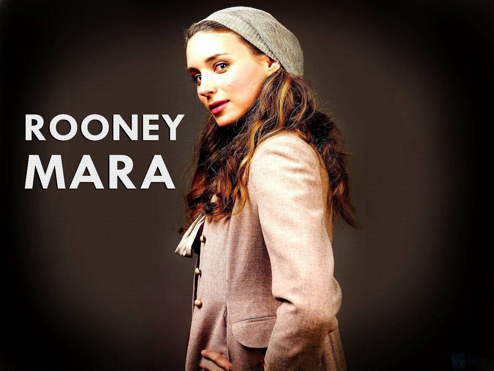 Rooney Mara Lovely Billboard Wallpaper