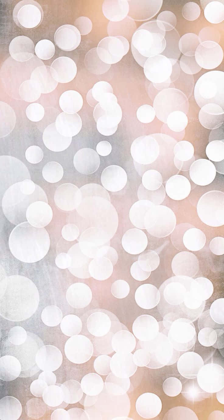 Rose Gold Iphone 5 Bright Bokeh Wallpaper