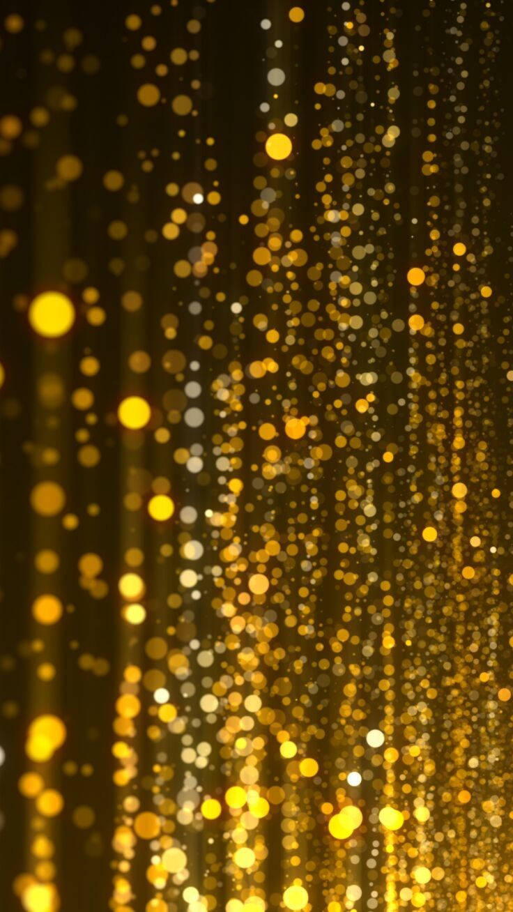 Rows Of Gold Glitter Sparkle Iphone Wallpaper