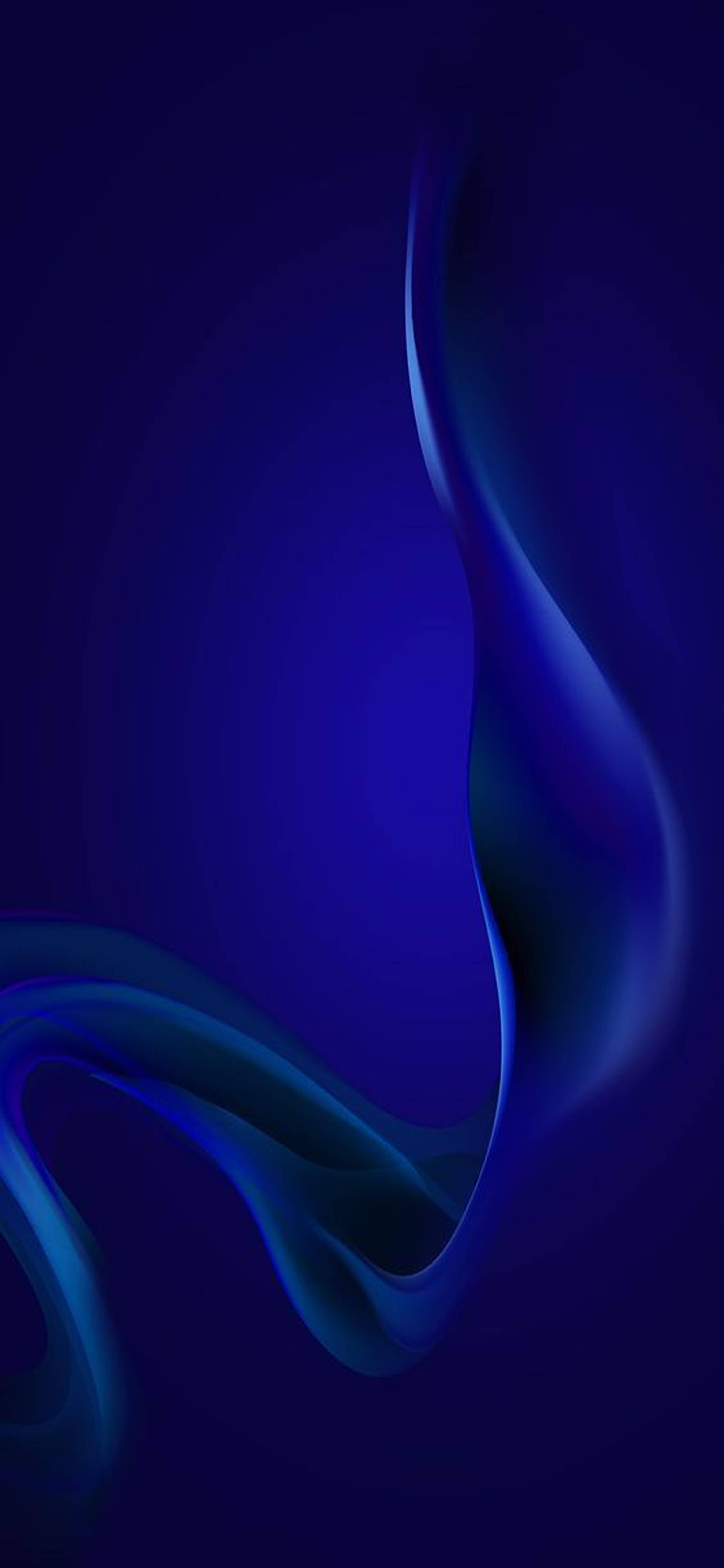 Royal Blue Abstract Redmi Note 9 Pro Wallpaper