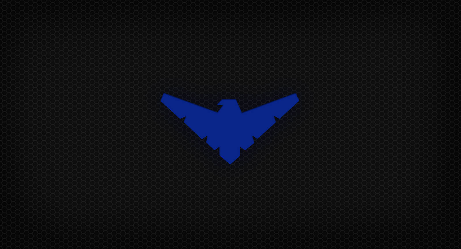 Royal Blue Nightwing Logo Wallpaper