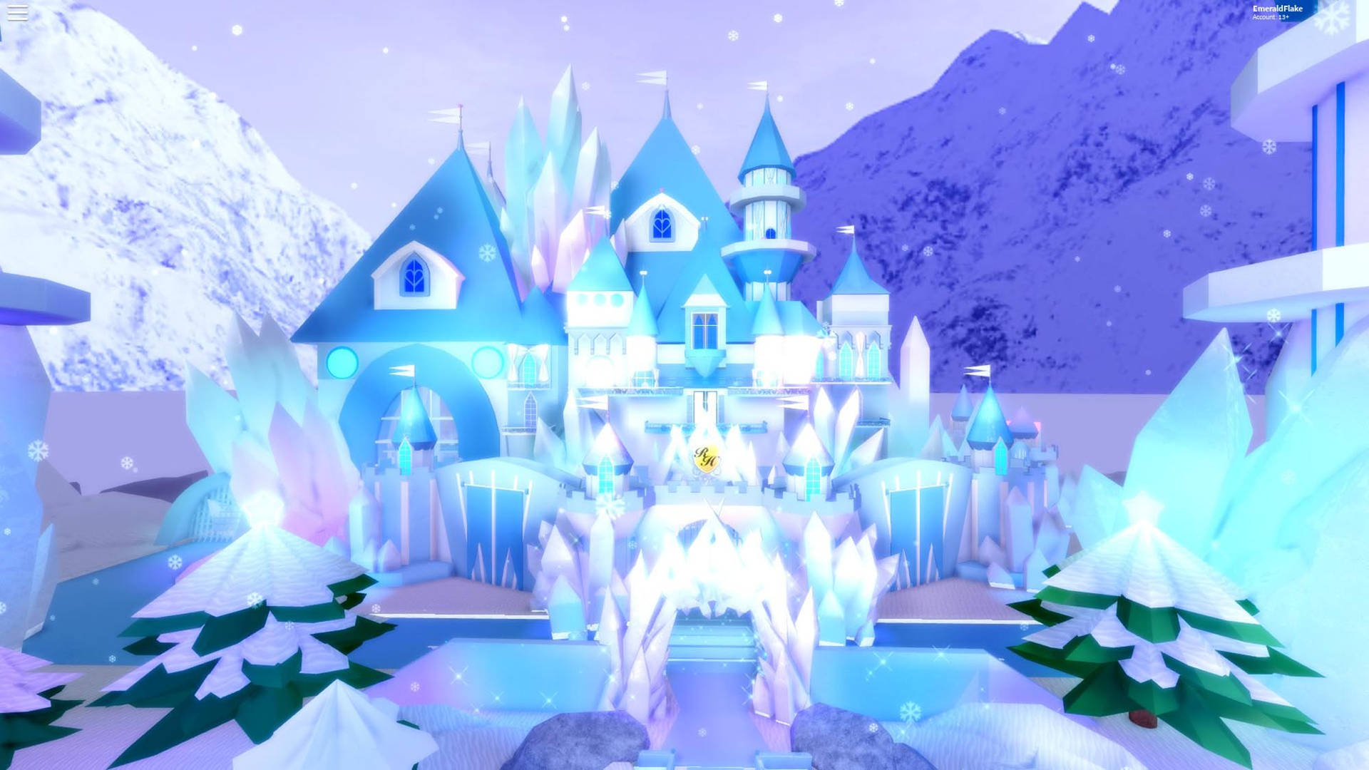 Download free Royale High Ice Castle Wallpaper 