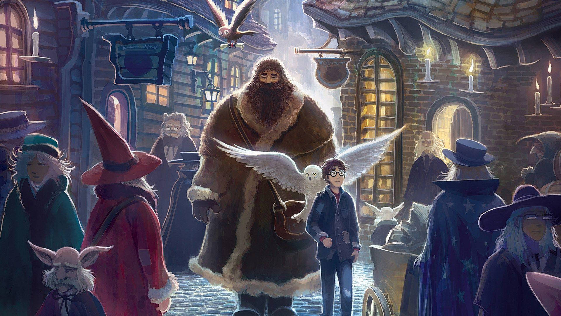 Hagrid diagon alley sale