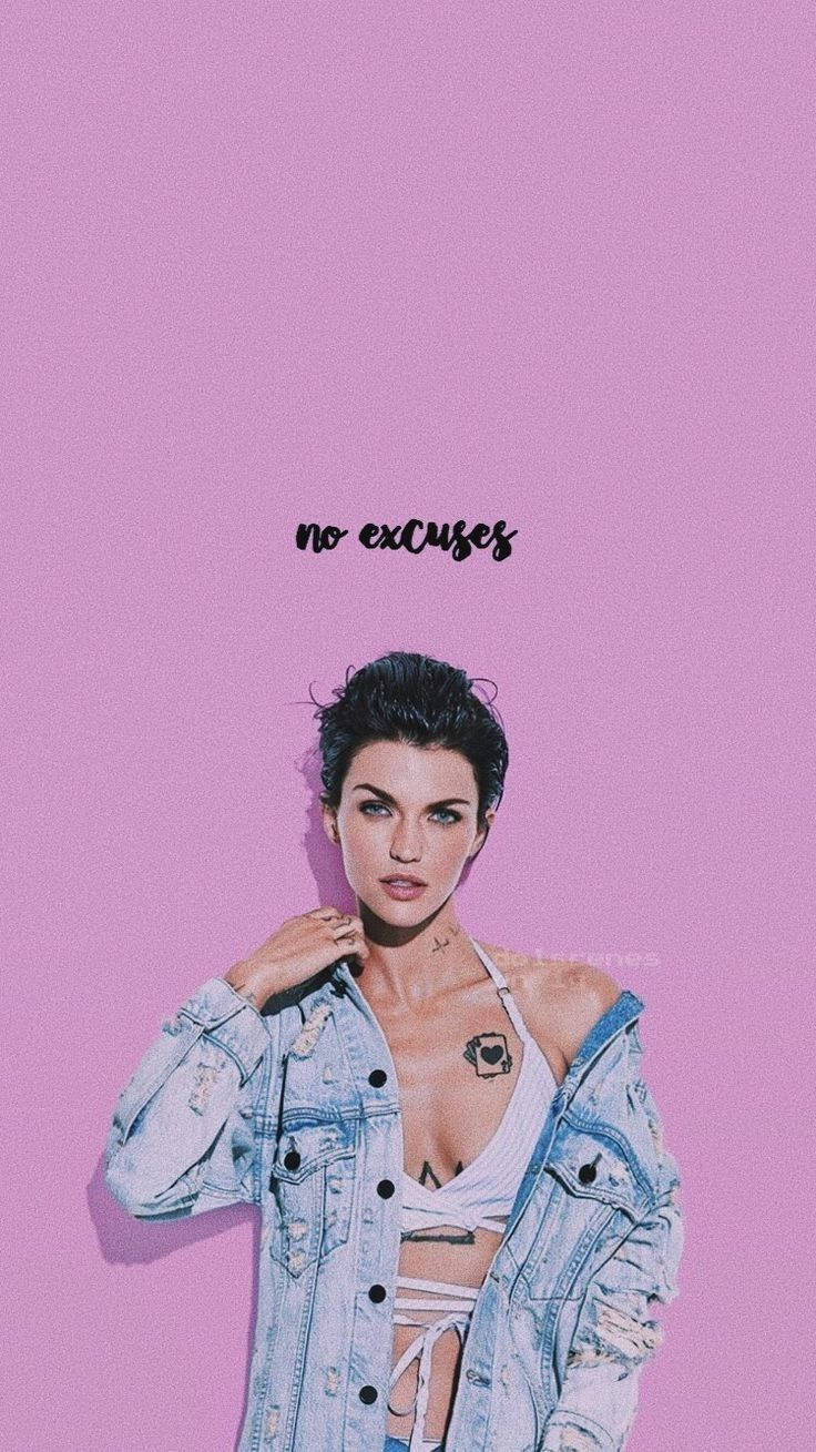 Ruby Rose No Excuses Wallpaper