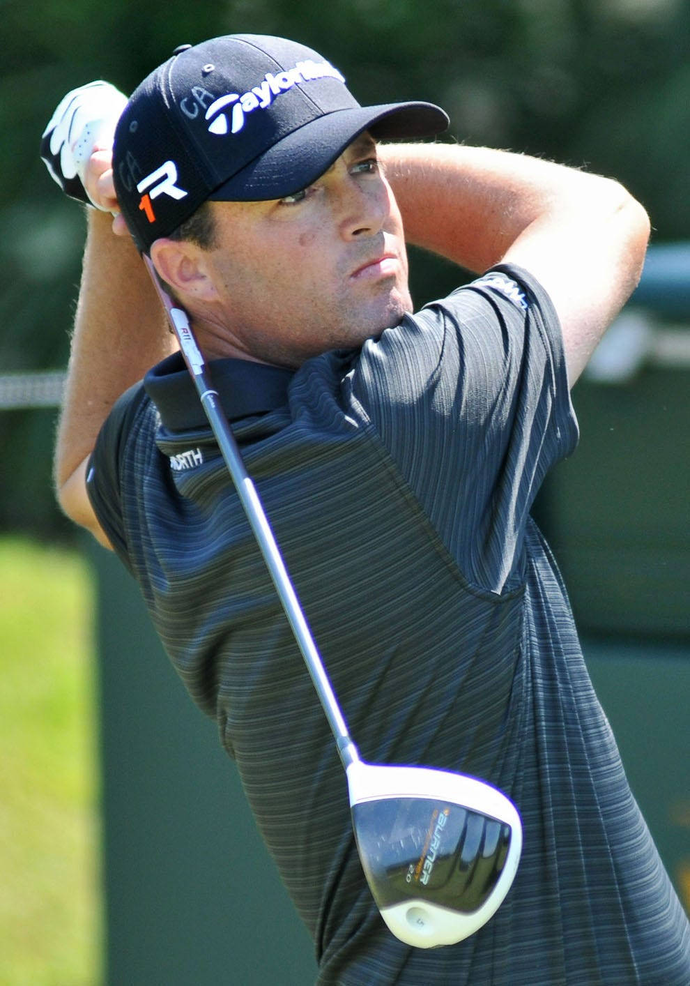 Ryan Palmer Dark Grey Shirt Golfing Wallpaper