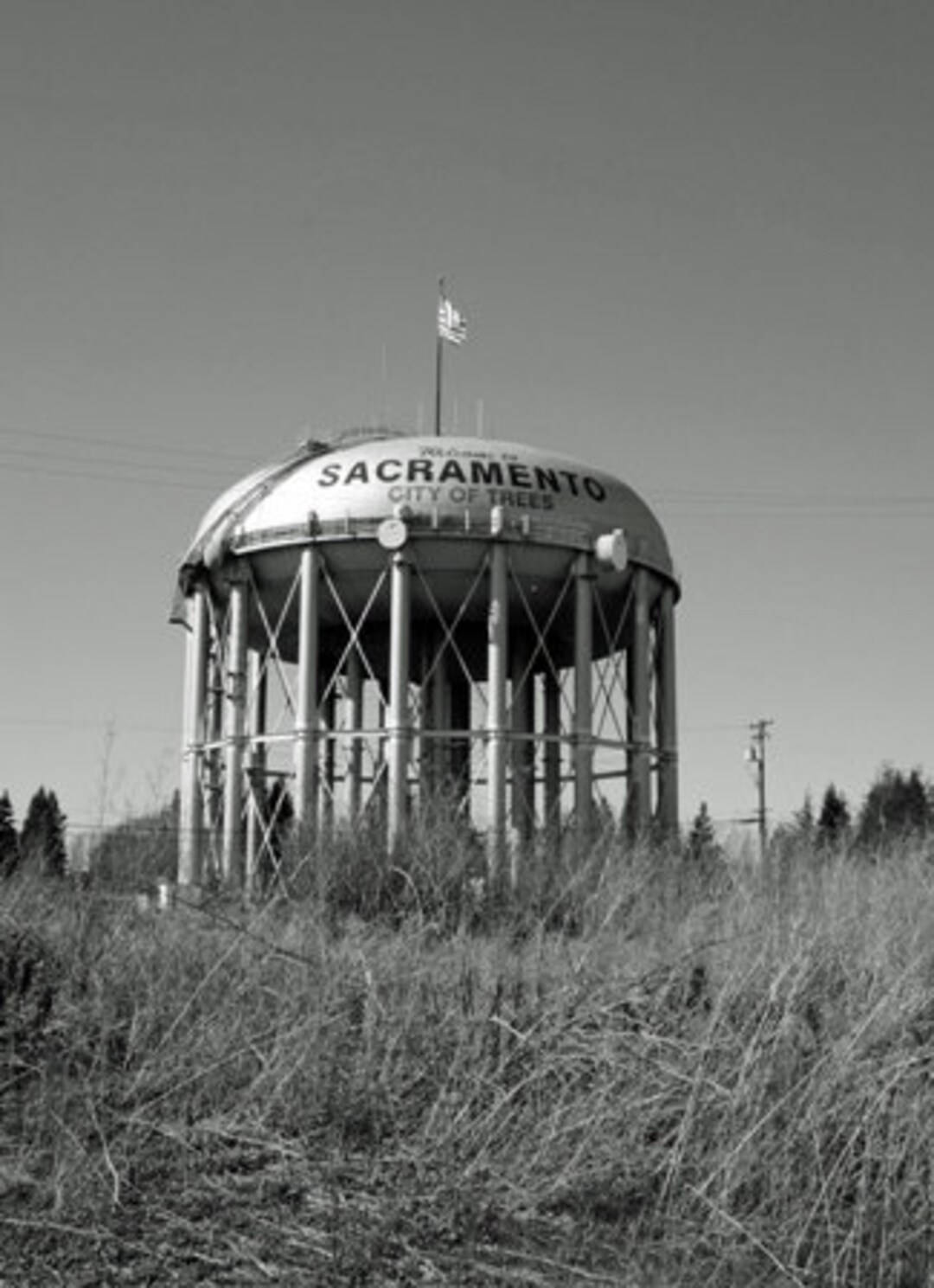 Sacramento Water Tower Wallpaper