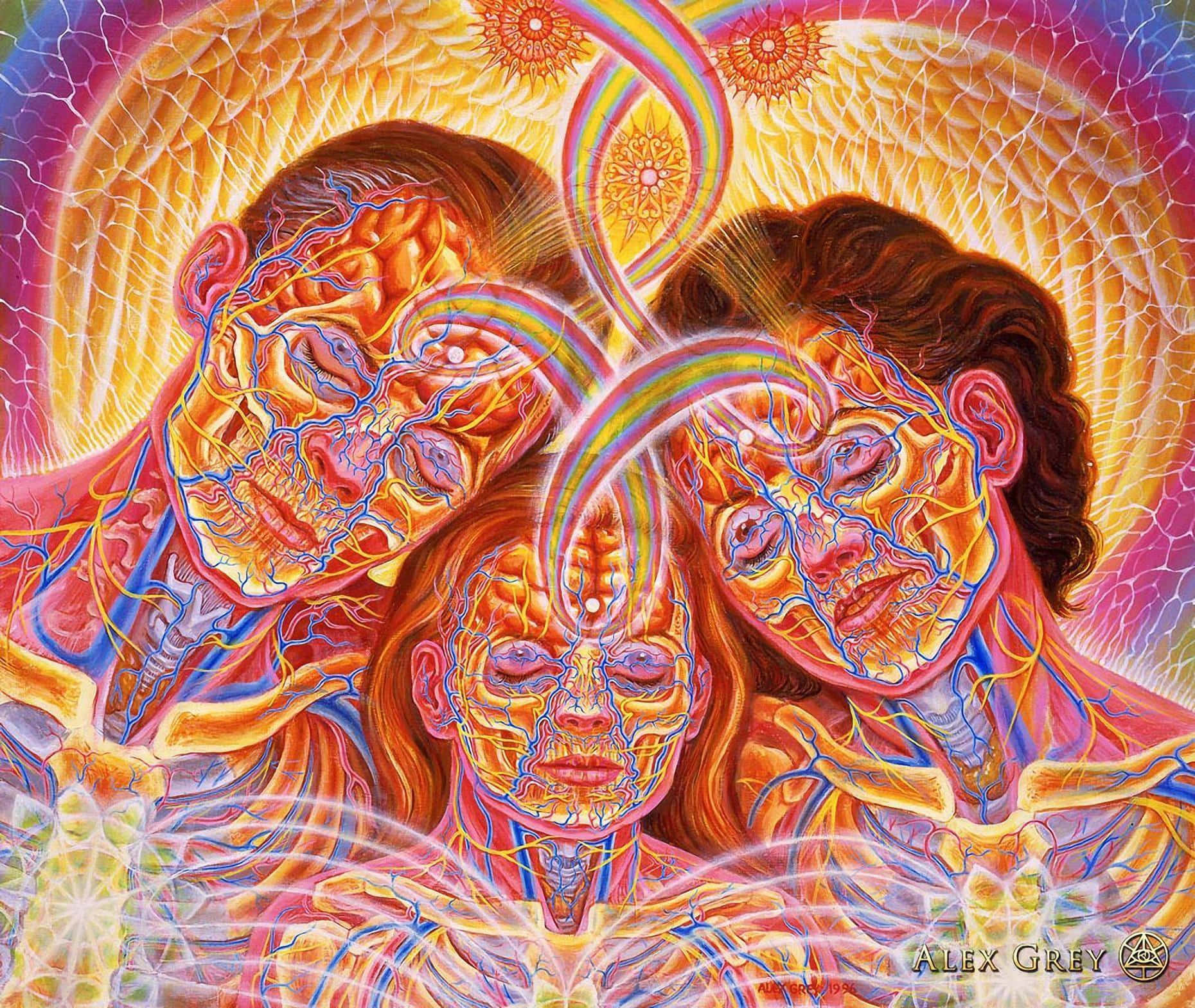 Sacred Mirrors Of Self-reflection Wallpaper