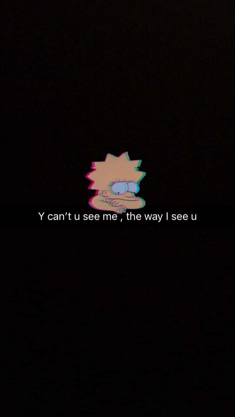 Sad Aesthetic Tumblr Lisa Simpson Wallpaper
