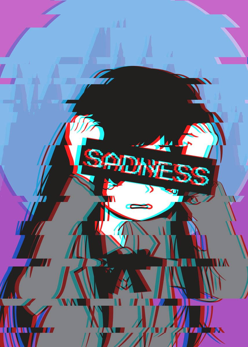 Sad Pfp Blurred Effect Wallpaper