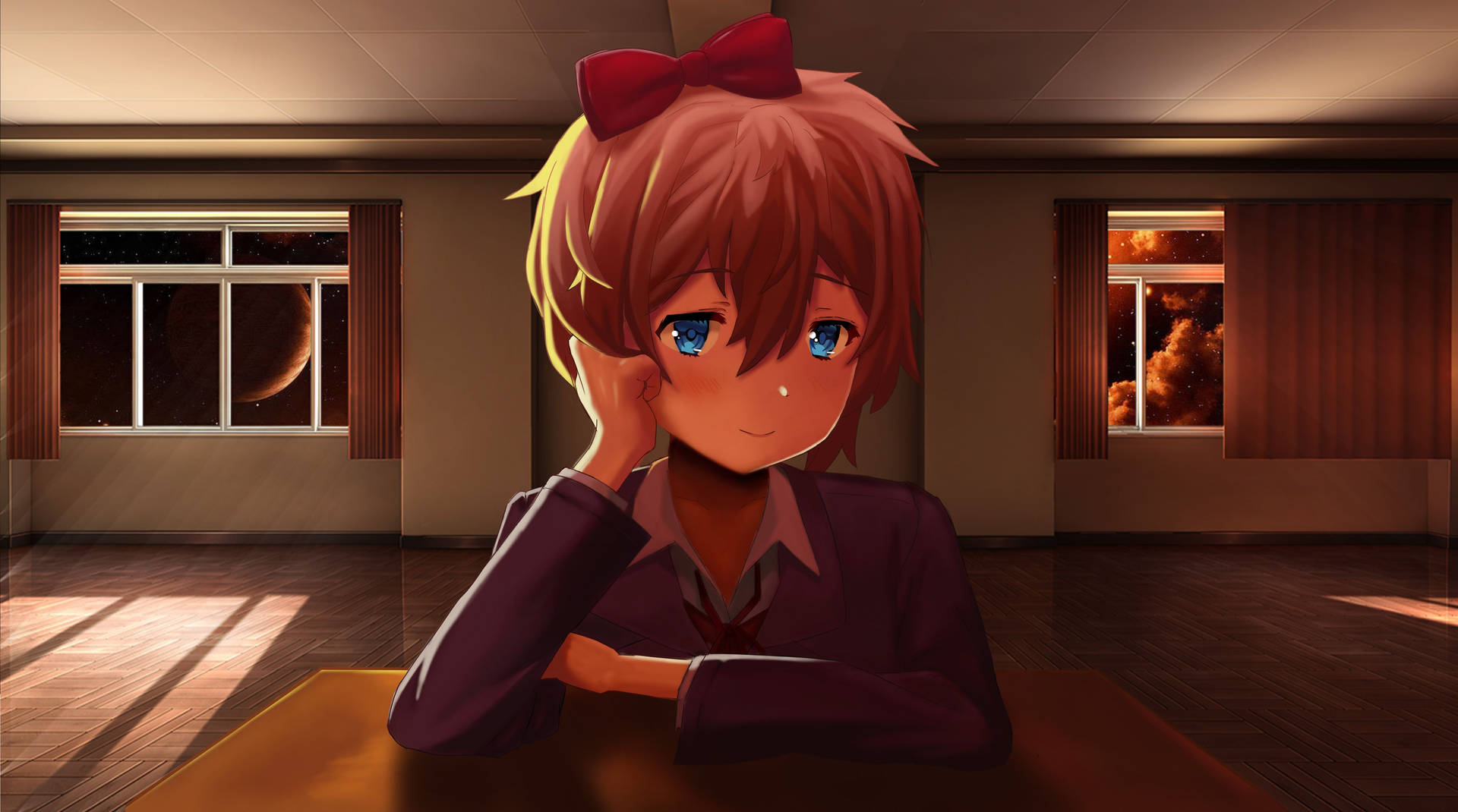 Download free Sad Sayori Doki Doki Literature Club Wallpaper -  MrWallpaper.com