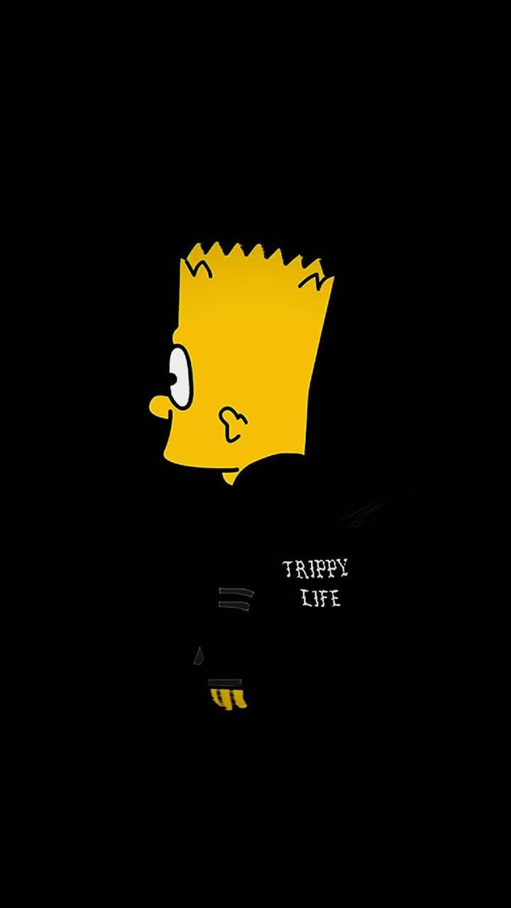 Sad Simpsons Trippy Life Wallpaper