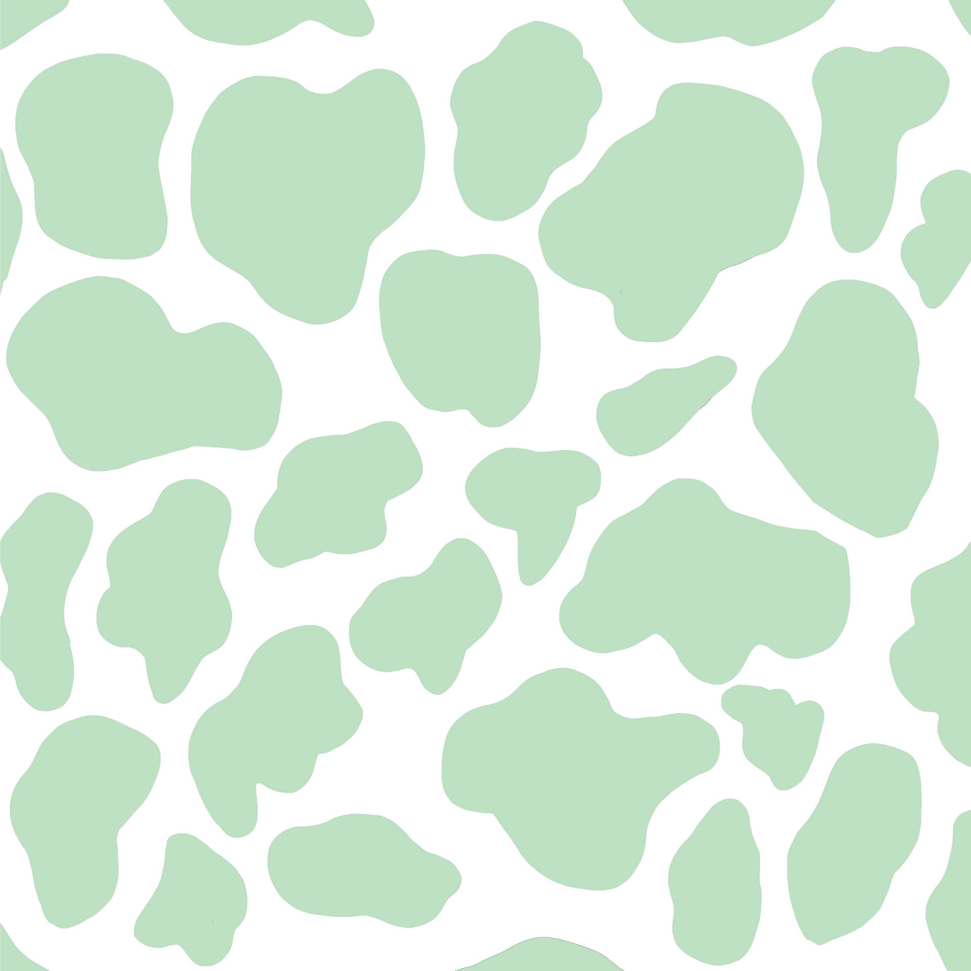 Download free Sage Green Aesthetic Cow Print Wallpaper - MrWallpaper.com