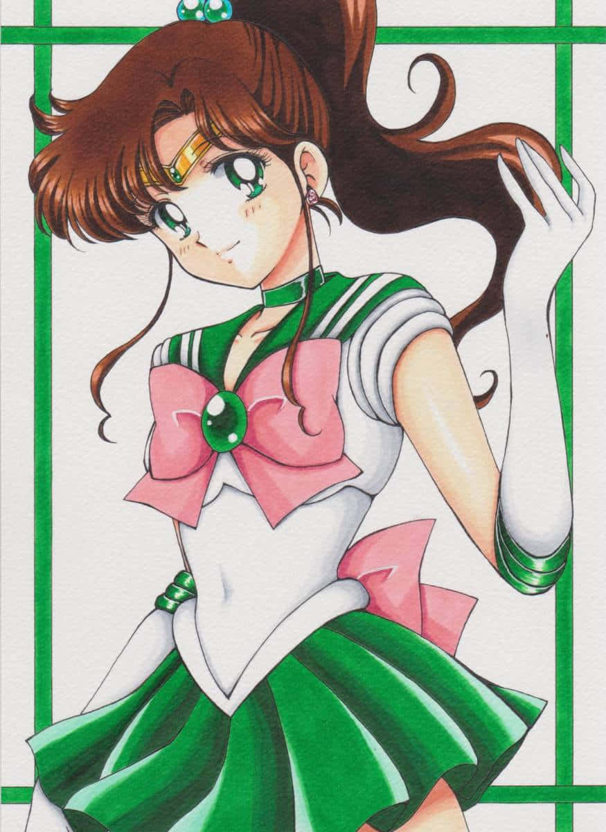 Sailor Jupiter In All Her Glory Wallpaper