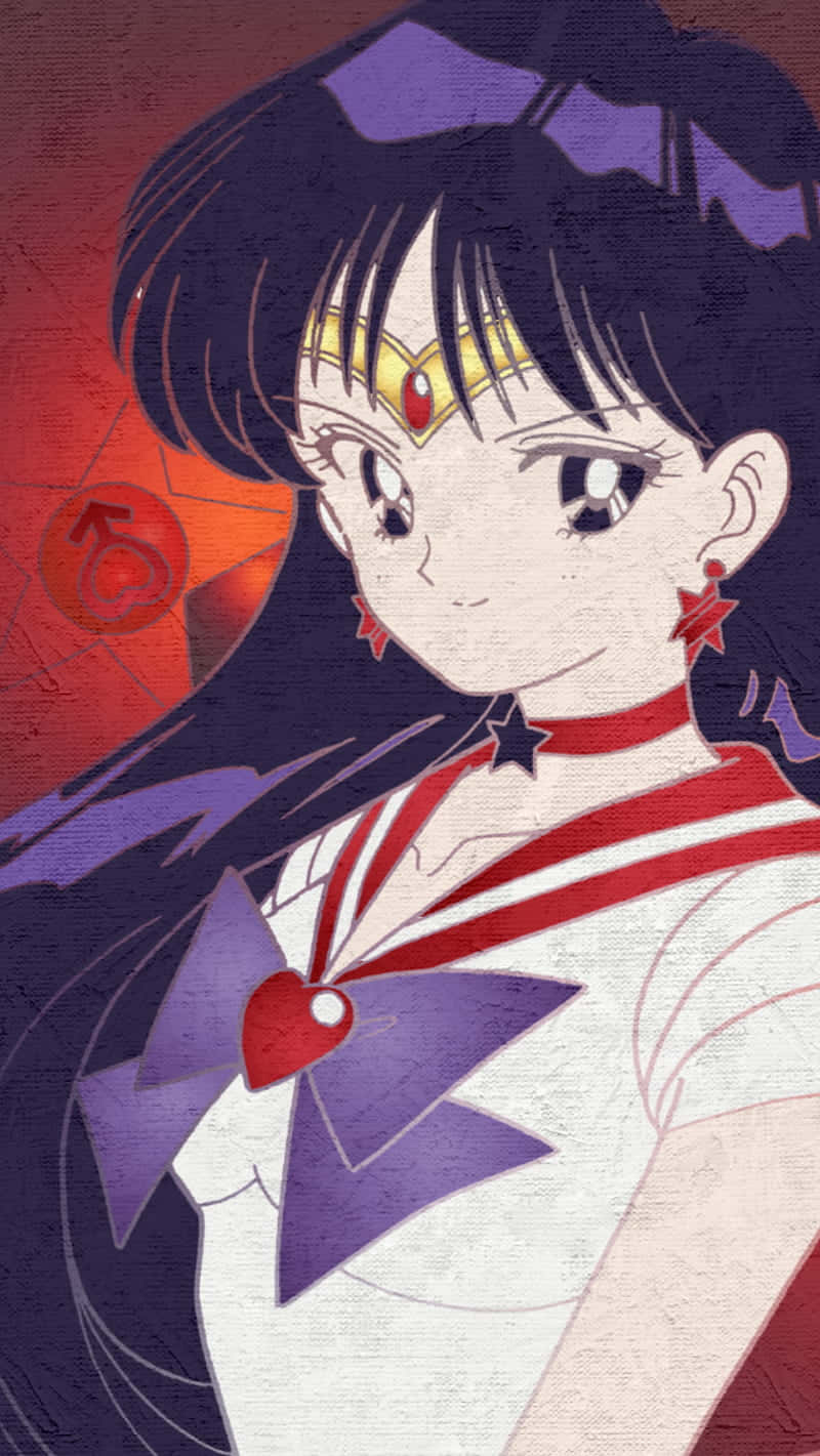 Sailor Mars Is Ready To Battle! Wallpaper