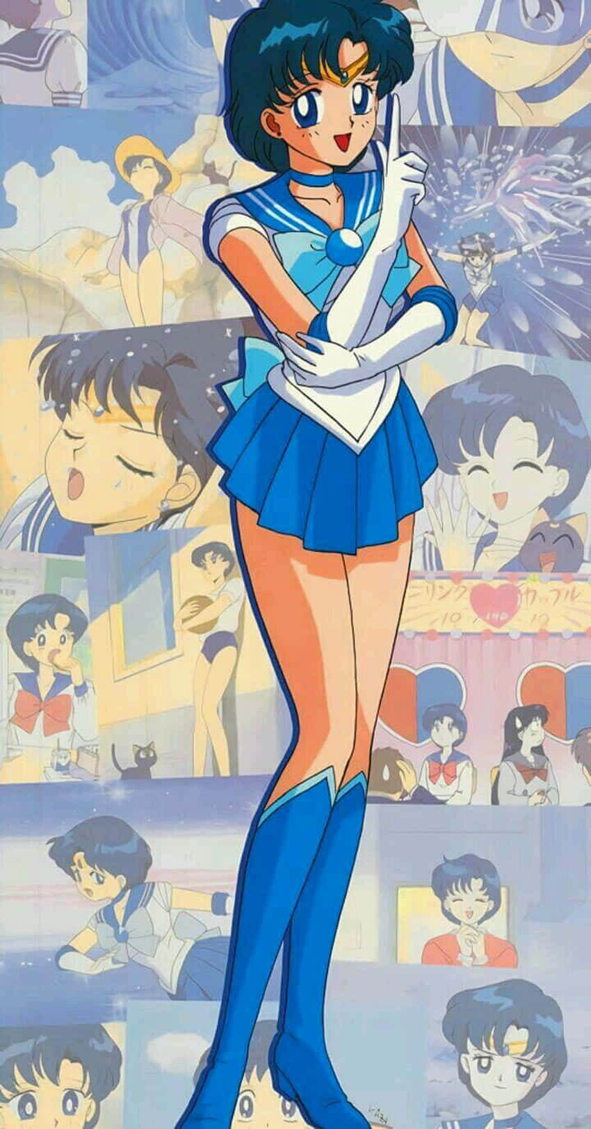 Sailor Mercury, Ready For Battle Wallpaper
