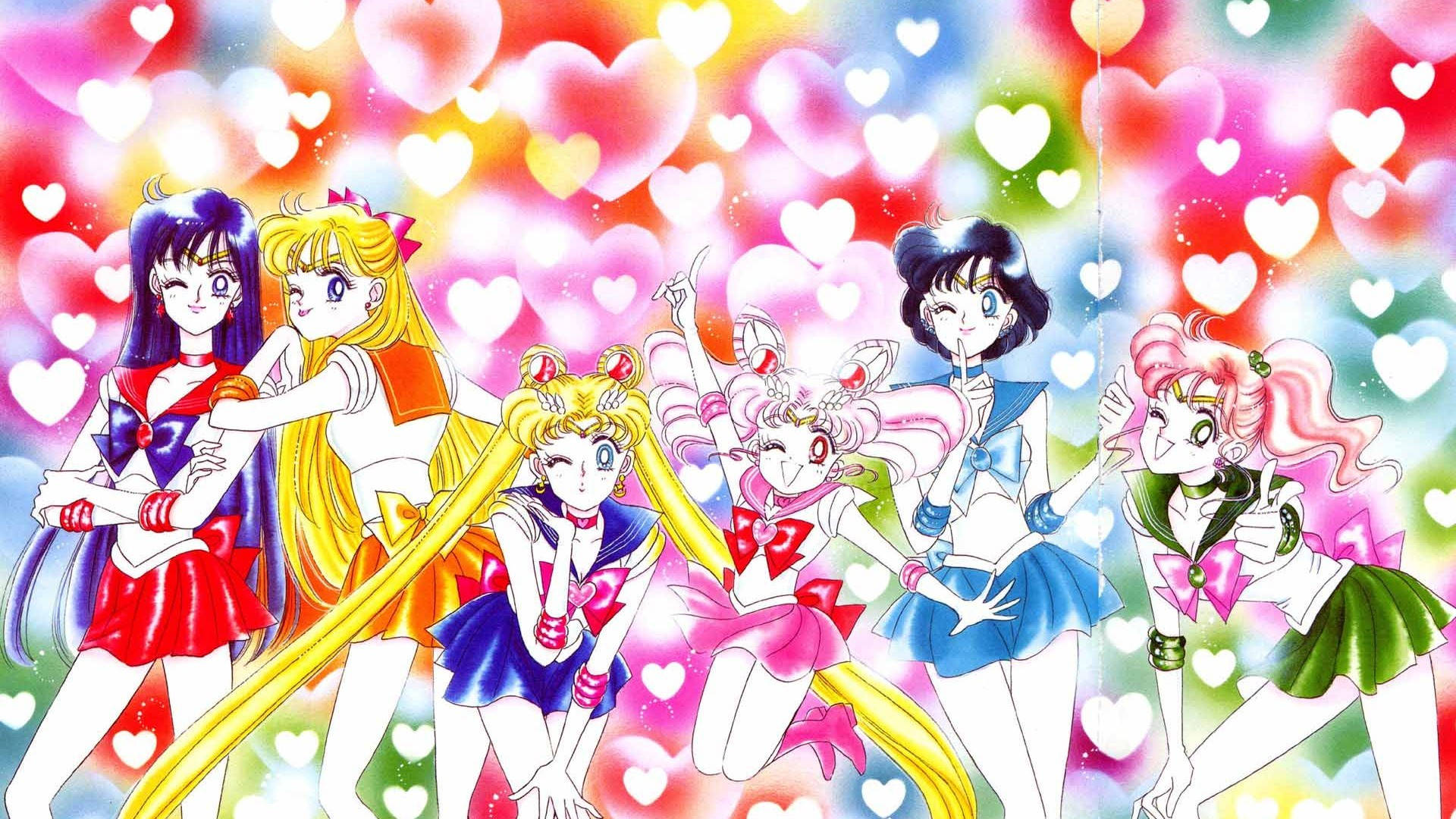 Sailor Moon Guardians Hearts Wallpaper