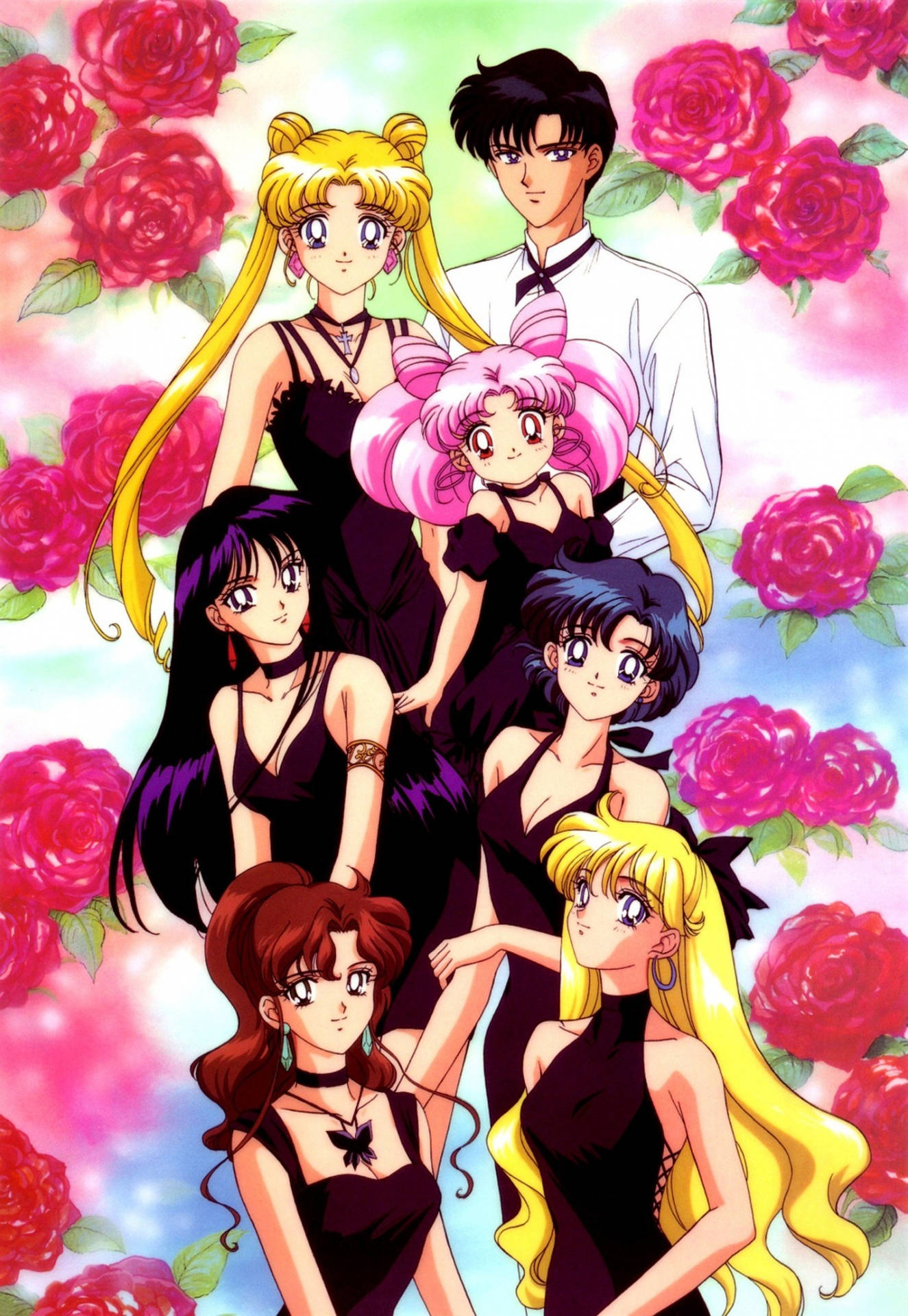 Sailor Moon Rose Guardians Wallpaper