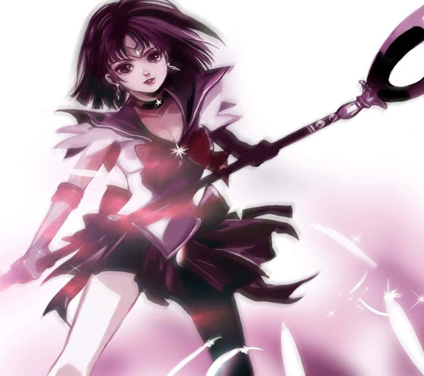 Sailor Saturn Ready To Launch Ultra-destructive Power Wallpaper