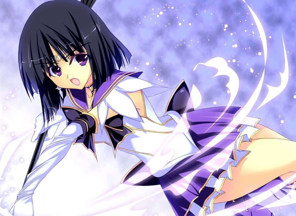 Sailor Saturn – The Guardian Of Destruction Wallpaper