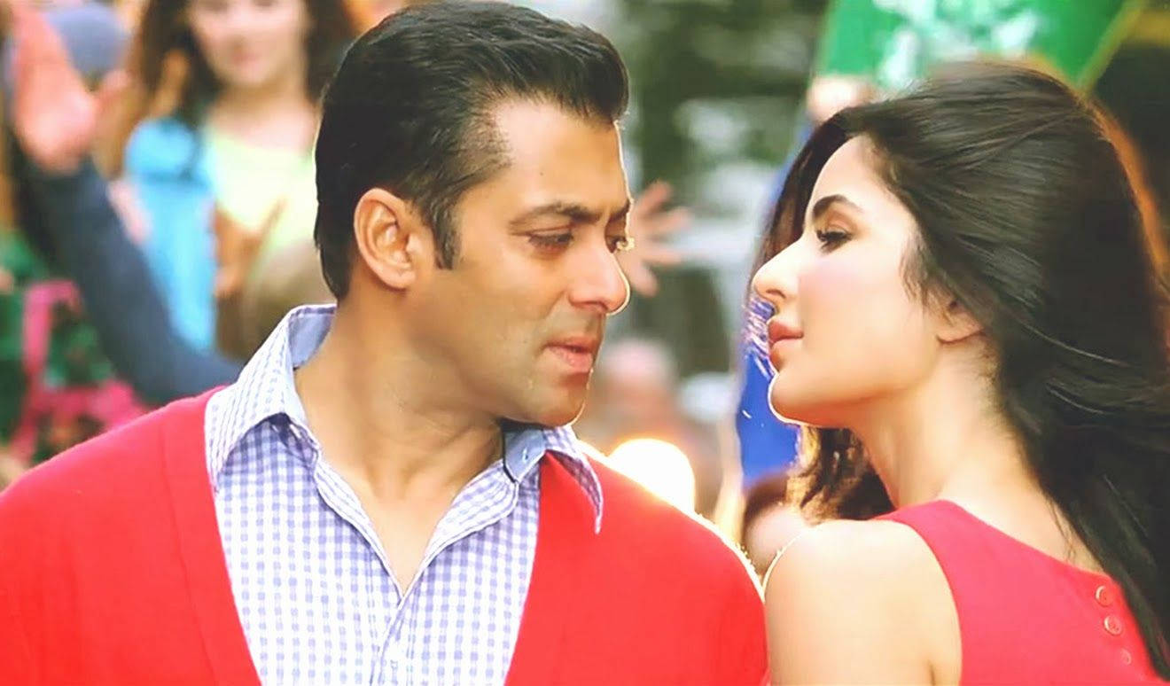 Salman Khan Ek Tha Tiger Katrina Kaif In Red Hd Wallpaper